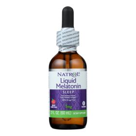 Natrol - Melatonin 1mg Liquid - 2 Fz