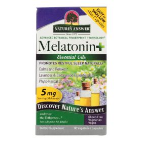 Nature's Answer Melatonin+ Dietary Supplement - 1 Each - 60 Vcap